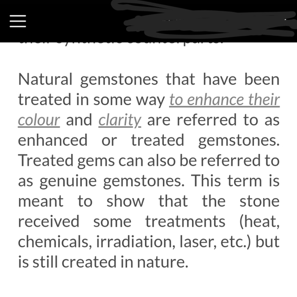 Simulated(lab grown) doesnt mean fake?Lab moissenite? Lab diamonds? I'm confused - Picture 9 of 10